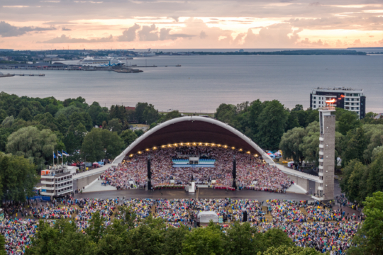 Laulupidu 2023. Droonifoto Kaupo Kalda