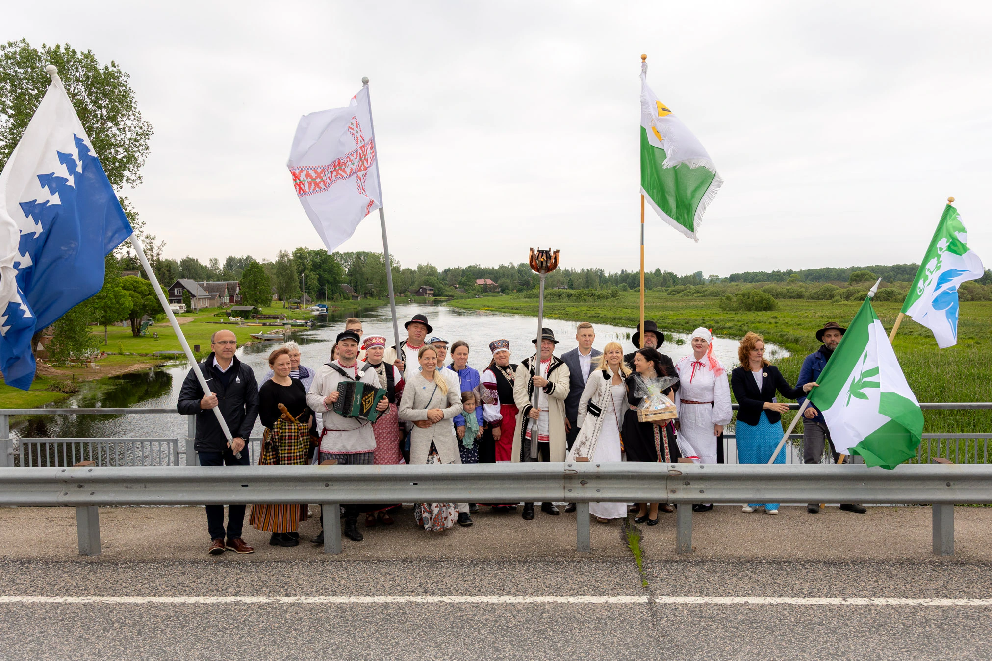 Tule vastuvõtmine Võõpsu sillal (1)